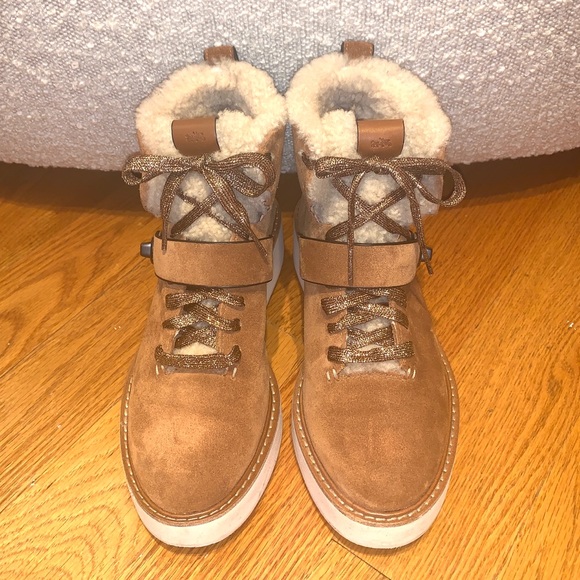 coach urban hiker rubber booties